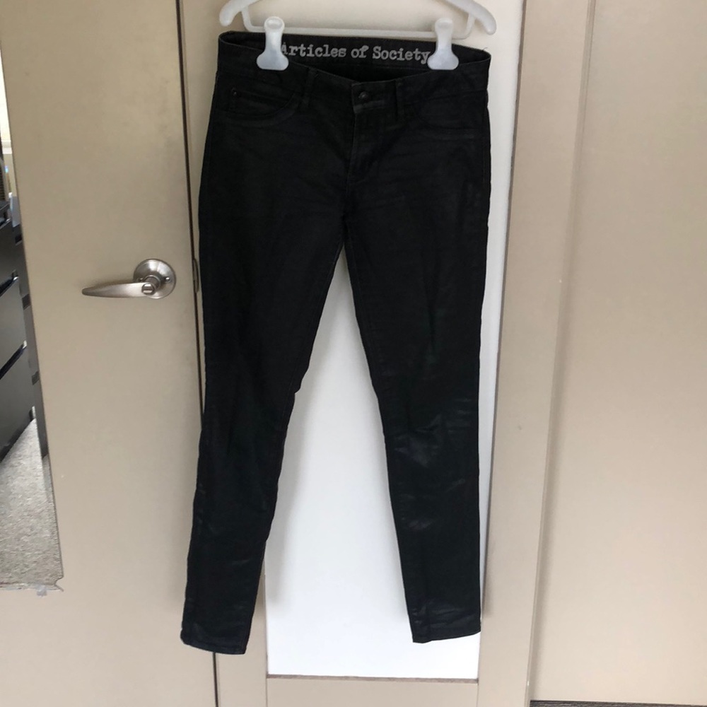 Articles of Society Pleather Jeans